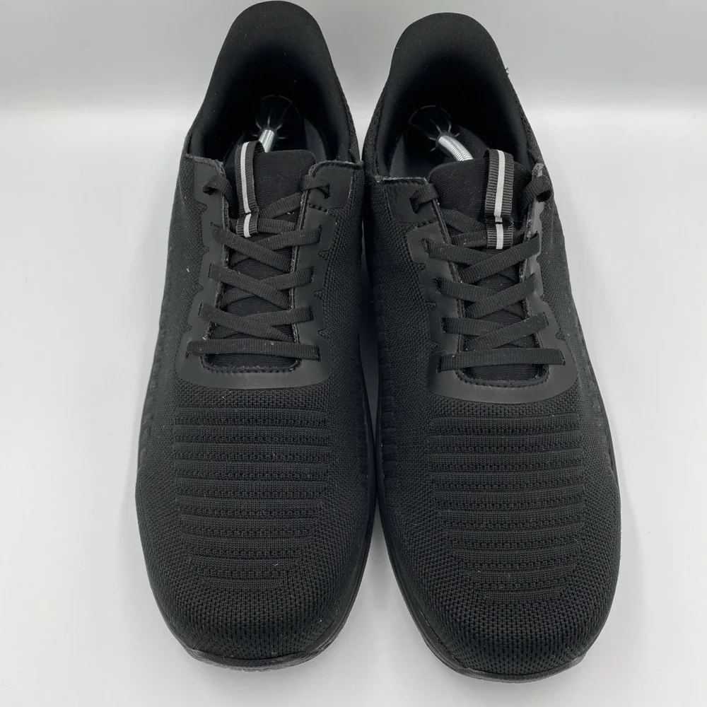 Orthofeet Yari Hands Free Sneaker Mens Sz 13 4E X-Wide Black Walking Shoes 20016